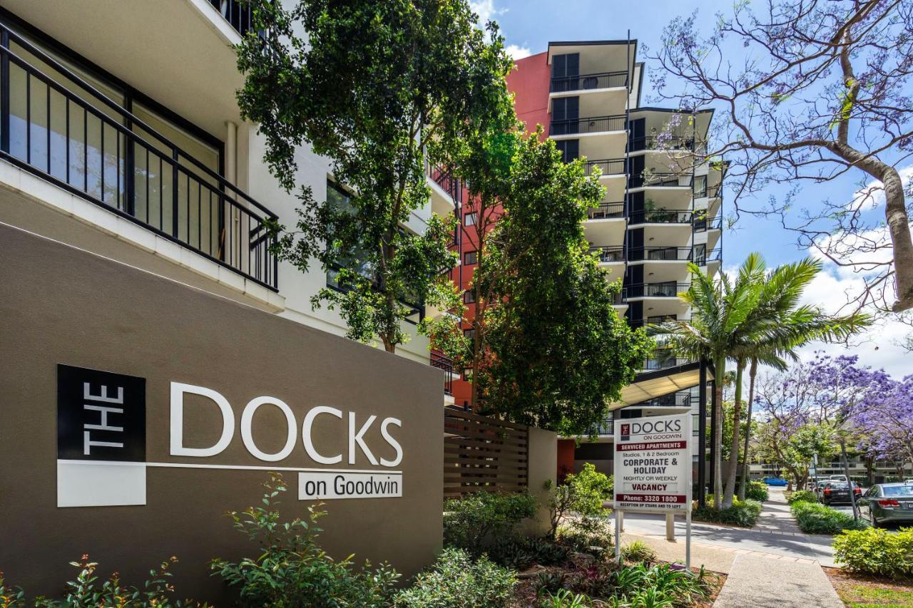 The Docks On Goodwin Aparthotel Brisbane Exteriör bild