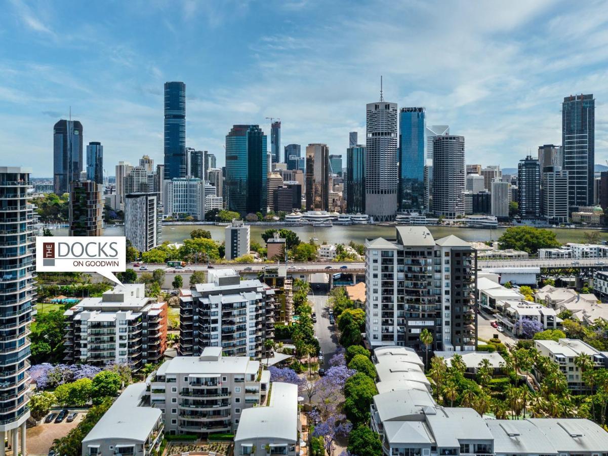 The Docks On Goodwin Aparthotel Brisbane Exteriör bild