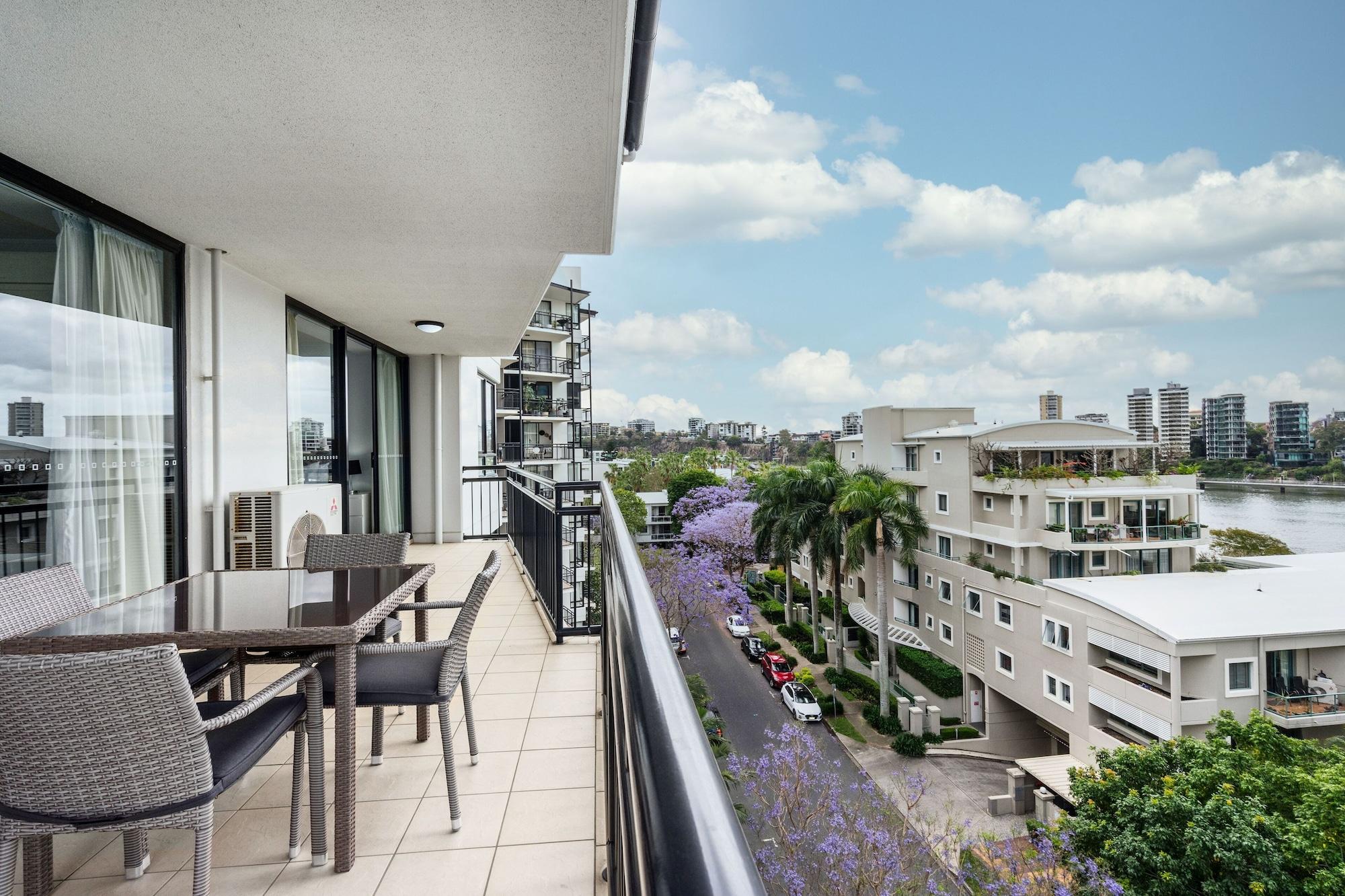 The Docks On Goodwin Aparthotel Brisbane Exteriör bild